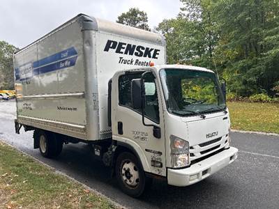 Isuzu NPR EFI Box Truck - 297HP, 6 Speed Automatic, Roll up Door