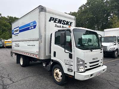 Isuzu NPR EFI Box Truck - 297HP, 6 Speed Automatic, Roll up Door