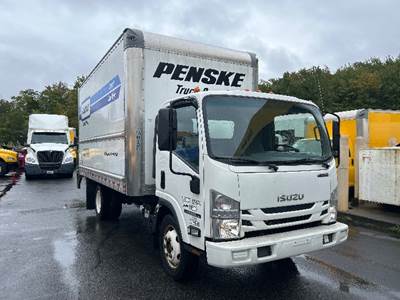 Isuzu NPR EFI Box Truck - 297HP, 6 Speed Automatic, Roll up Door