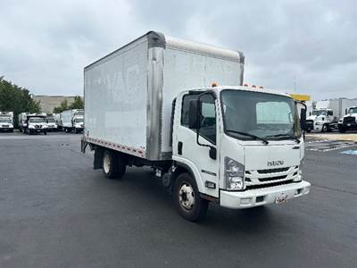 Isuzu NPR EFI Box Truck - 297HP, 6 Speed Automatic, Roll up Door