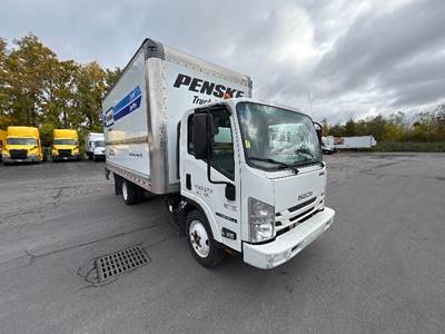 Isuzu NPR EFI Box Truck - 350HP, 6 Speed Automatic, Roll up Door