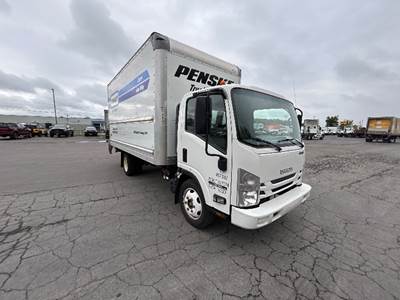 Isuzu NPR EFI Box Truck - 350HP, 6 Speed Automatic, Roll up Door