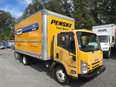 Isuzu NPR EFI Box Truck - 350HP, 6 Speed Automatic, Roll up Door