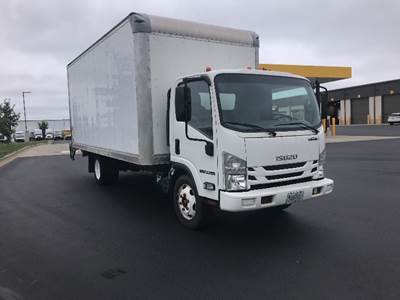 Isuzu NPR EFI 18 ft Box Truck - 297HP, 6 Speed Automatic, Roll up Door