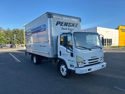 Isuzu NPR EFI Box Truck - 297HP, 6 Speed Automatic, Roll up Door