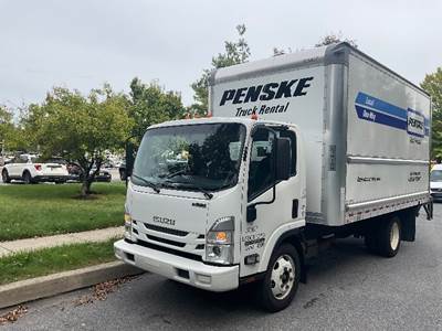 Isuzu NPR EFI Box Truck - 350HP, 6 Speed Automatic, Roll up Door