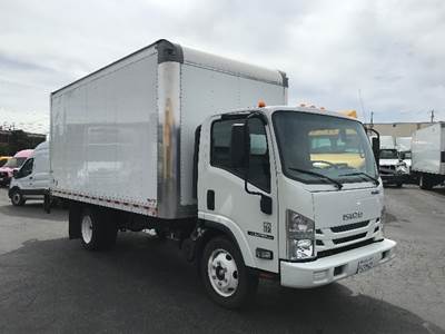 Isuzu NPR EFI Box Truck - 297HP, 6 Speed Automatic, Roll up Door