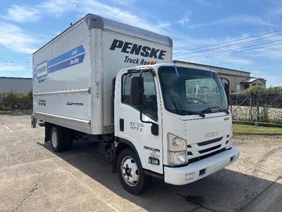 Isuzu NPR EFI Box Truck - 297HP, 6 Speed Automatic, Roll up Door