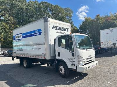 Isuzu NPR EFI Box Truck - 297HP, 6 Speed Automatic, Roll up Door