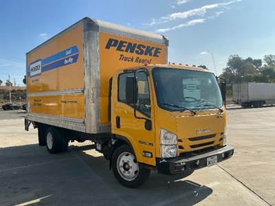Isuzu NPR EFI Box Truck - 350HP, 6 Speed Automatic, Roll up Door