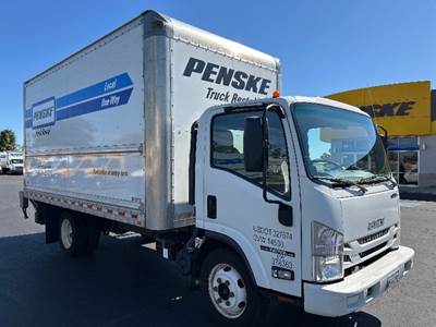 Isuzu NPR EFI Box Truck - 297HP, 6 Speed Automatic, Roll up Door
