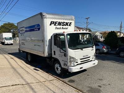 Isuzu NPR EFI Box Truck - 297HP, 6 Speed Automatic, Roll up Door