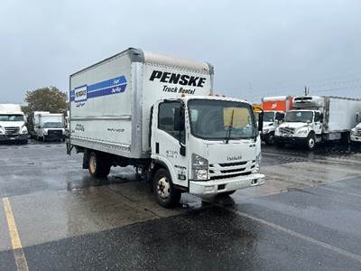 Isuzu NPR EFI Box Truck - 297HP, 6 Speed Automatic, Roll up Door