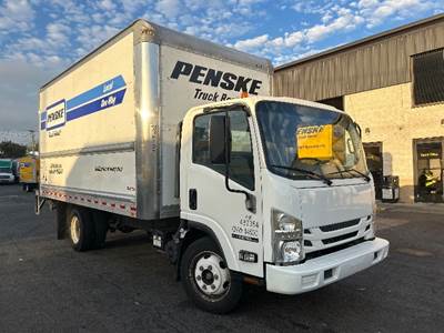 Isuzu NPR EFI Box Truck - 350HP, 6 Speed Automatic, Roll up Door