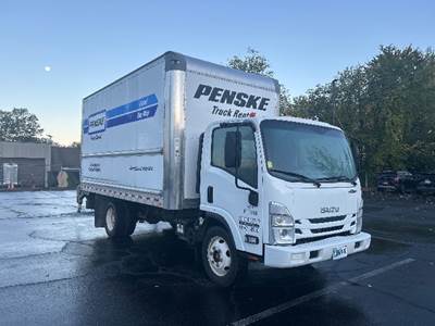 Isuzu NPR EFI Box Truck - 350HP, 6 Speed Automatic, Roll up Door