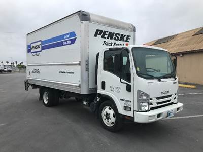 Isuzu NPR EFI Box Truck - 297HP, 6 Speed Automatic, Roll up Door
