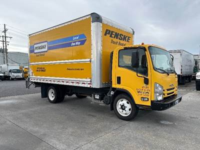 Isuzu NPR EFI Box Truck - 350HP, 6 Speed Automatic, Roll up Door