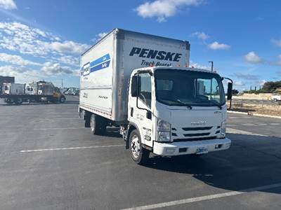 Isuzu NPR EFI Box Truck - 297HP, 6 Speed Automatic, Roll up Door