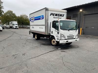 Isuzu NPR EFI Box Truck - 297HP, 6 Speed Automatic, Roll up Door