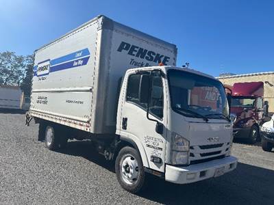 Isuzu NPR EFI Box Truck - 297HP, 6 Speed Automatic, Roll up Door