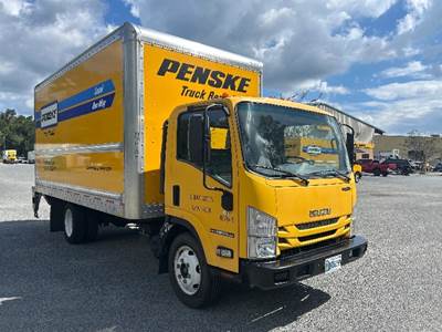 Isuzu NPR EFI Box Truck - 350HP, 6 Speed Automatic, Roll up Door