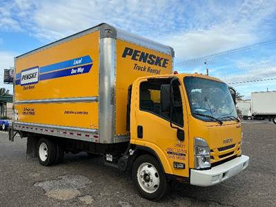 Isuzu NPR EFI Box Truck - 350HP, 6 Speed Automatic, Roll up Door