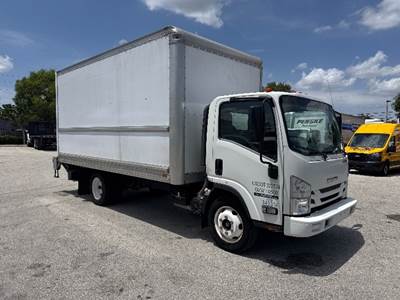 Isuzu NPR EFI Box Truck - 297HP, 6 Speed Automatic, Roll up Door