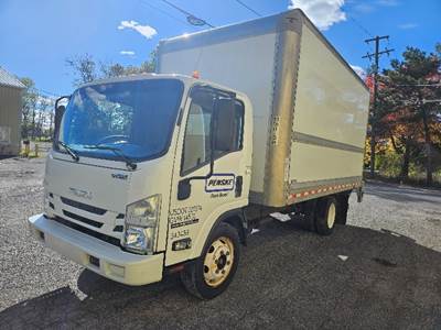 Isuzu NPR EFI 16 ft Box Truck - 297HP, 6 Speed Automatic, Roll up Door