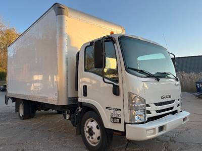 Isuzu NPR EFI Box Truck - 297HP, 6 Speed Automatic, Roll up Door