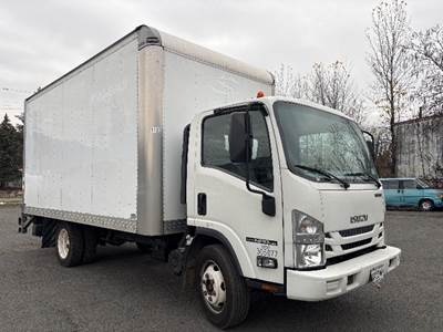 Isuzu NPR EFI Box Truck - 297HP, 6 Speed Automatic, Roll up Door
