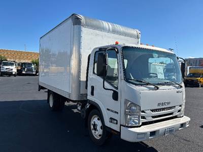 Isuzu NPR EFI Box Truck - 297HP, 6 Speed Automatic, Roll up Door