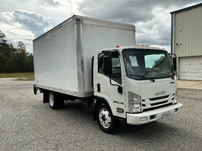 Isuzu NPR EFI Box Truck - 297HP, 6 Speed Automatic, Roll up Door