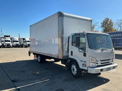 Isuzu NPR EFI Box Truck - 297HP, 6 Speed Automatic, Roll up Door