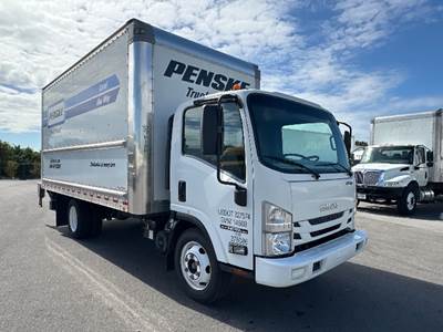 Isuzu NPR EFI Box Truck - 297HP, 6 Speed Automatic, Roll up Door