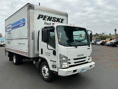 Isuzu NPR EFI Box Truck - 297HP, 6 Speed Automatic, Roll up Door