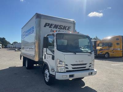 Isuzu NPR EFI Box Truck - 297HP, 6 Speed Automatic, Roll up Door