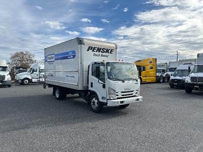 Isuzu NPR EFI Box Truck - 297HP, 6 Speed Automatic, Roll up Door