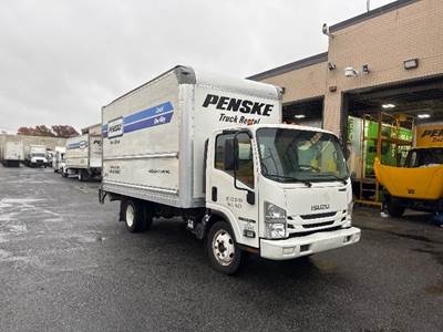 Isuzu NPR EFI Box Truck - 297HP, 6 Speed Automatic, Roll up Door