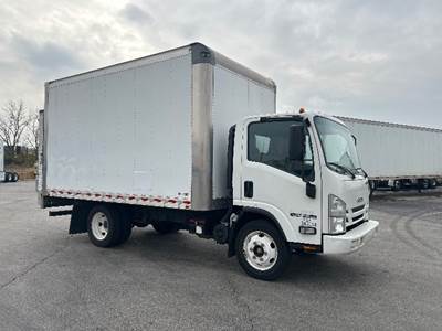 Isuzu NPR EFI Box Truck - 297HP, 6 Speed Automatic, Roll up Door