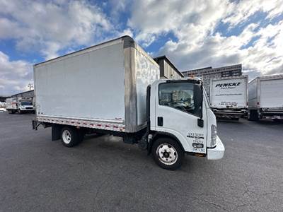 Isuzu NPR EFI Box Truck - 297HP, 6 Speed Automatic, Roll up Door