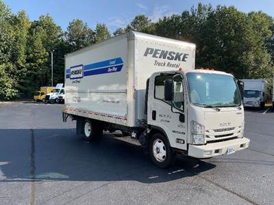 Isuzu NPR EFI Box Truck - 350HP, 6 Speed Automatic, Roll up Door
