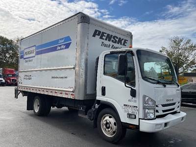 Isuzu NPR EFI Box Truck - 350HP, 6 Speed Automatic, Roll up Door