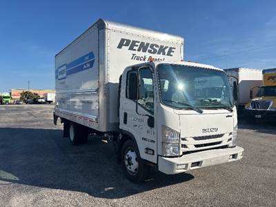 Isuzu NPR EFI Box Truck - 350HP, 6 Speed Automatic, Roll up Door
