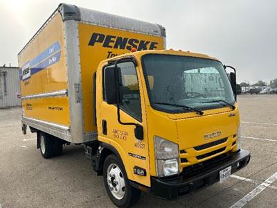 Isuzu NPR EFI Box Truck - 350HP, 6 Speed Automatic, Roll up Door