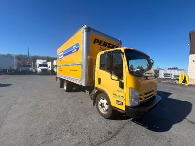 Isuzu NPR EFI Box Truck - 350HP, 6 Speed Automatic, Roll up Door
