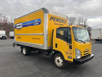 Isuzu NPR EFI Box Truck - 350HP, 6 Speed Automatic, Roll up Door