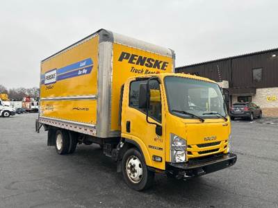 Isuzu NPR EFI Box Truck - 350HP, 6 Speed Automatic, Roll up Door