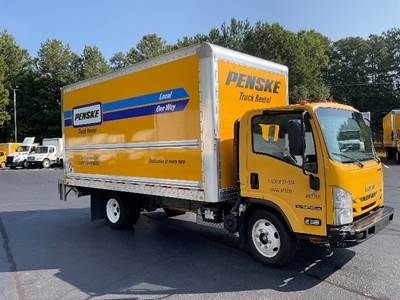 Isuzu NPR EFI Box Truck - 350HP, 6 Speed Automatic, Roll up Door