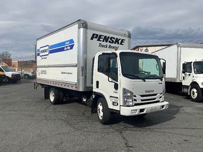 Isuzu NPR EFI Box Truck - 350HP, 6 Speed Automatic, Roll up Door
