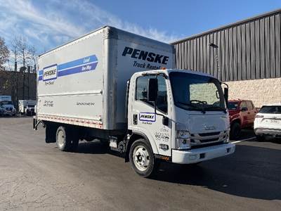 Isuzu NPR EFI Box Truck - 350HP, 6 Speed Automatic, Roll up Door